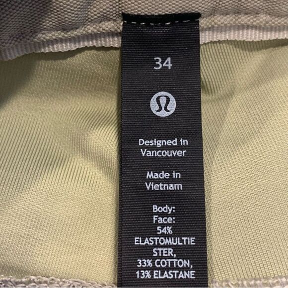 Lululemon ABC Relaxed-Fit Crop Pant *Utilitech
Raw Linen Size 34 - Picture 6 of 10